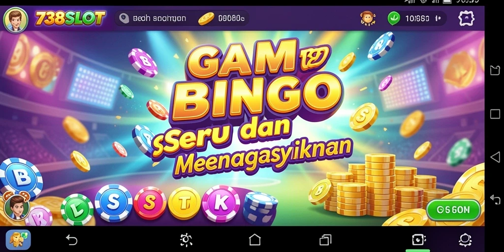 Screenshot utama 738SLOT menampilkan pengalaman bermain Bingo yang seru.