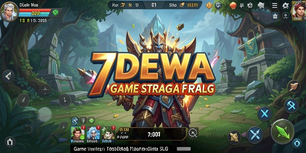 Tampilan menarik dari gameplay 7DEWA yang penuh strategi.