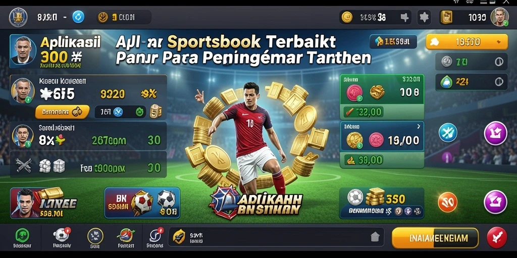Tampilan menarik dari gameplay Sportsbook di 8II.