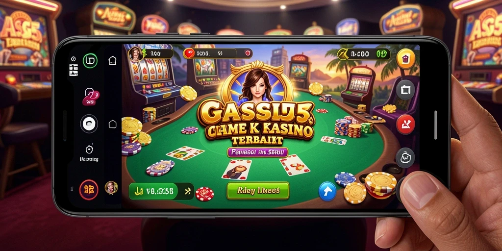 Tampilan gameplay menarik dari ASG55 dengan berbagai pilihan permainan Kasino.