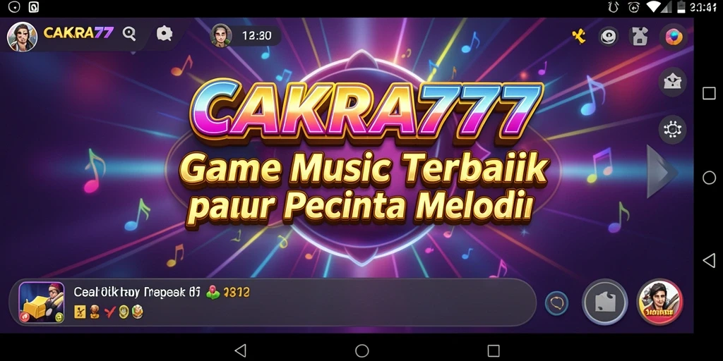 Tampilan gameplay CAKRA777 yang penuh warna dan menarik.