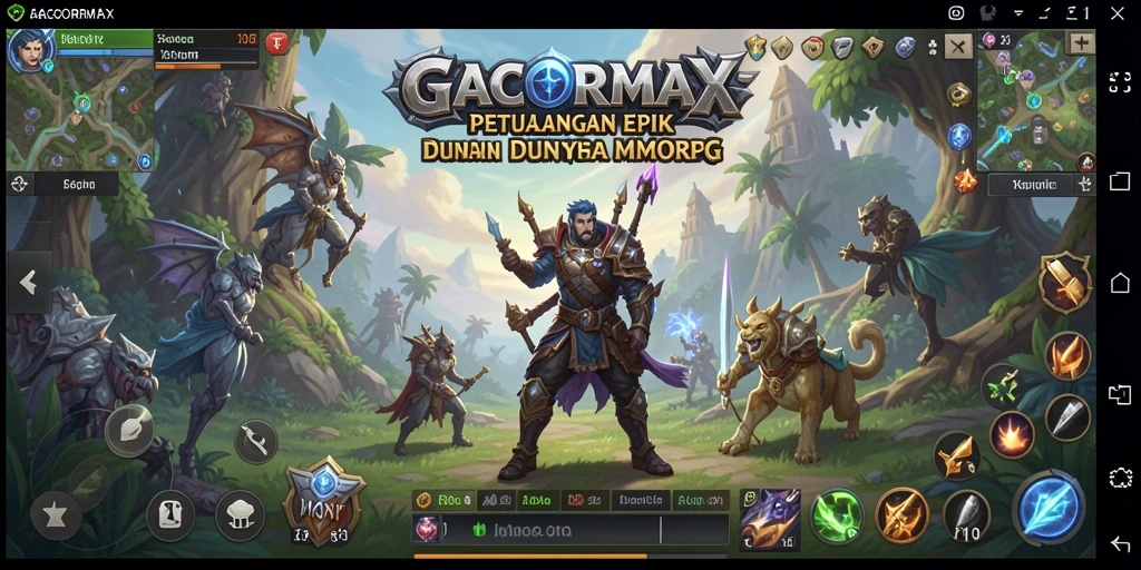 Gameplay menarik dalam dunia fantasi GACORMAX.