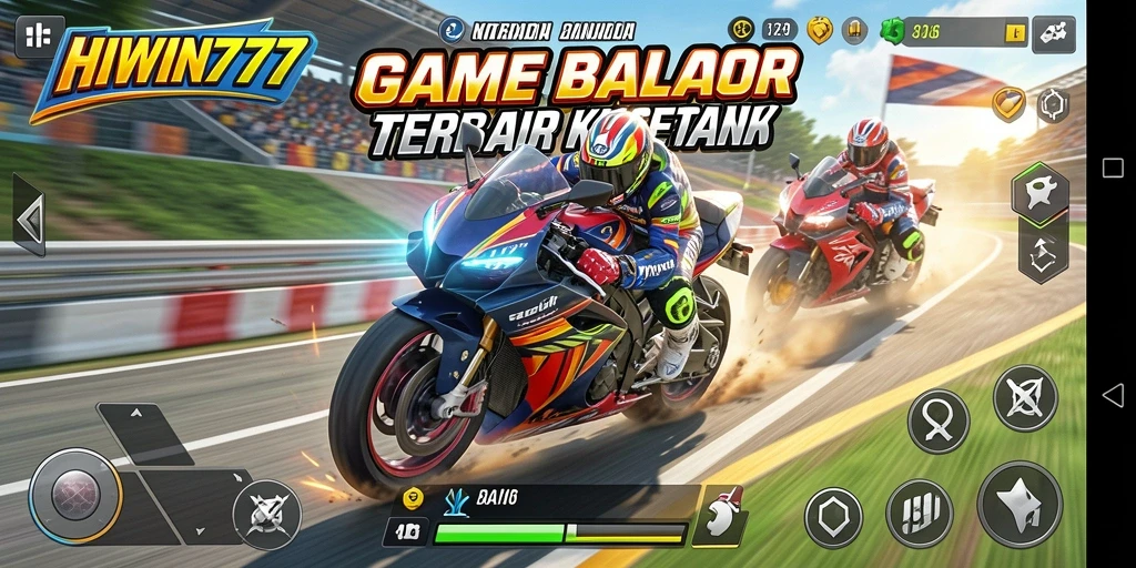 Gameplay menarik balap motor di HIWIN777 yang seru dan menantang.