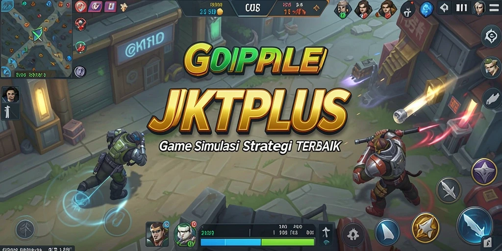 Screenshot gameplay JKTPLUS menampilkan aksi strategis yang mendebarkan.