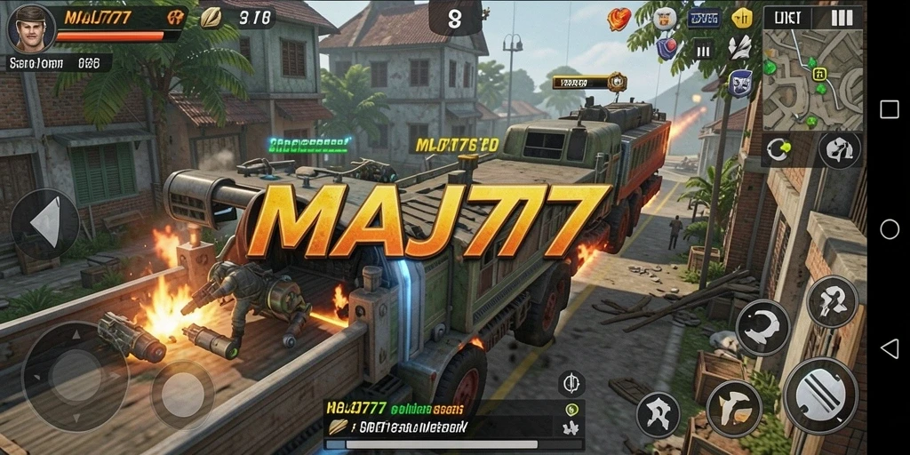 Tampilan gameplay MAJ777 yang menakjubkan dan mendetail.