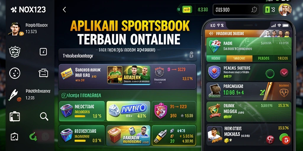 Tampilan antarmuka NOX123 yang menarik dan mudah digunakan.