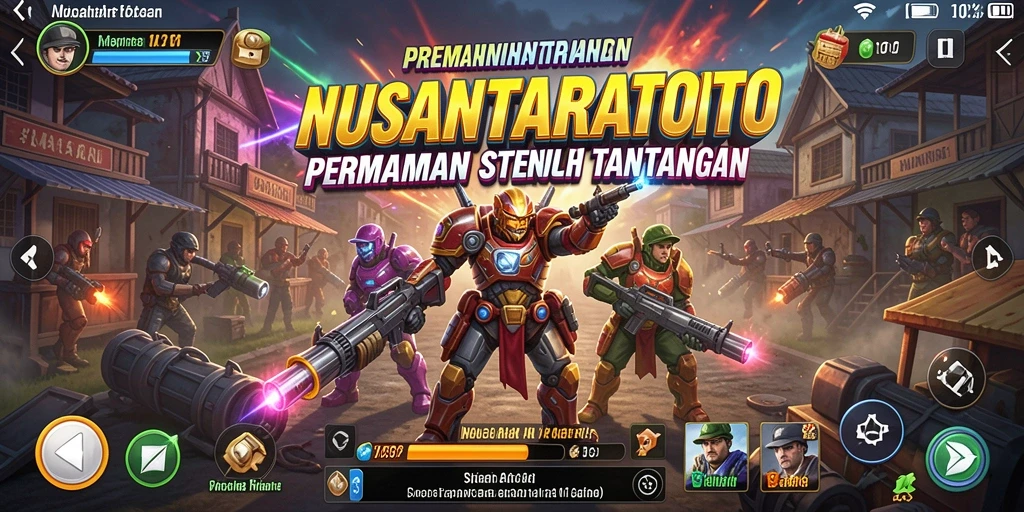 Tangkapan layar gameplay NUSANTARATOTO yang menunjukkan strategi mendebarkan.