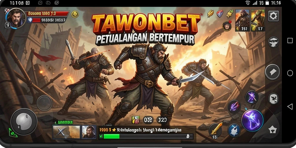 Tampilan menarik dari gameplay TAWONBET yang penuh aksi.