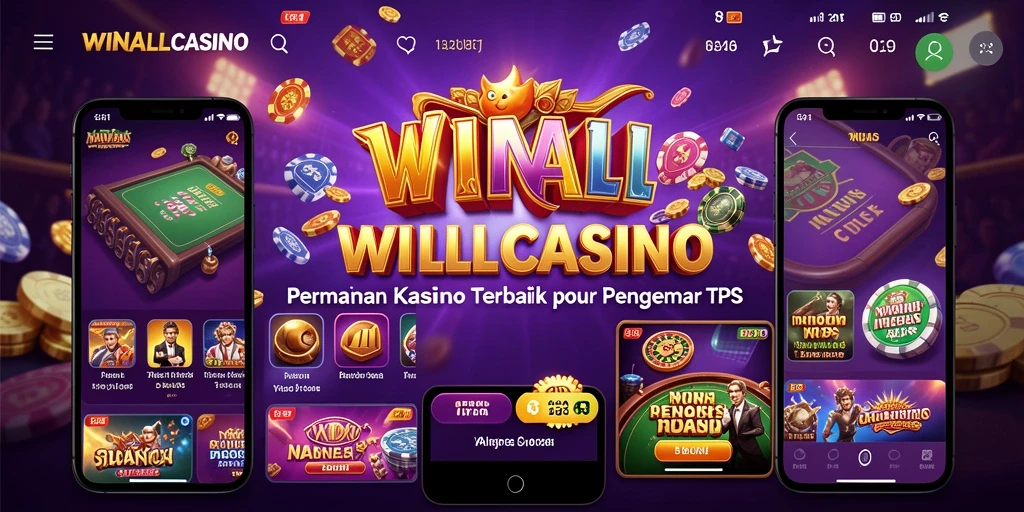 Tampilan menampilkan gameplay yang mendebarkan dari WINALLCASINO.