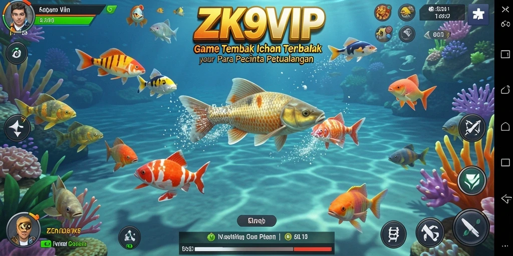Tangkapan layar menunjukkan momen seru dalam gameplay Tembak Ikan.